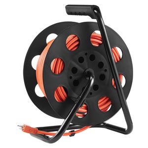 Avvolgicavo Portatile da 30 Metri con 4 Prese, Copertura Antipolvere, Cavo di Alimentazione Resistente 12AWG SJTOW, Lunghezza Cavo 20M, 20A, Terminale AU - per HA - Product Image 1