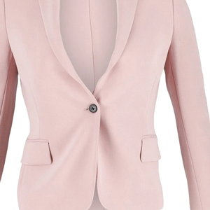 Blazer à un bouton pour femme très demandé, personnalisable avec logo OEM, fabricant de costumes de sororité, vente en gros pour le bureau et les affaires - Product Image 6