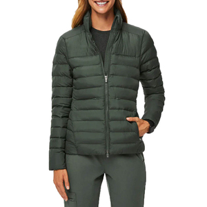 Fabricante de Ropa para Mujer, Chaqueta Acolchada para Mujer con Logotipo Personalizado, Último Diseño, Precio Económico - Product Image 1