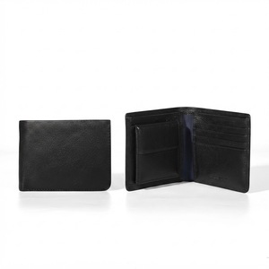 [Prix Spécial] Portefeuille court pour homme en cuir de vachette véritable Castello, fait main, de haute qualité, noir, marron, marine, bordeaux - Product Image 1