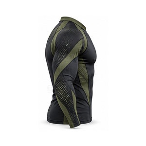 Camisetas de Compresión Personalizadas, Tops Deportivos Atléticos, Tejido Flexible y Transpirable, Ropa de Entrenamiento para Hombres, para Correr, Ciclismo y Ejercicio - Product Image 4