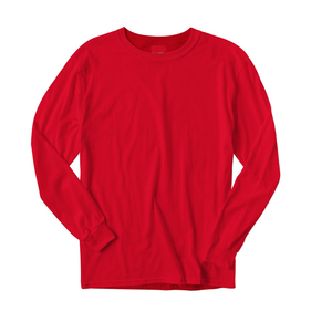 Camiseta de Manga Larga con Cuello Redondo para Hombre, Mezcla de Bambú, Antipilling, Transpirable, Secado Rápido, Absorbe la Humedad, Informal - Product Image 5