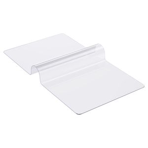 Copertura per Tavolo Rettangolare in PVC Trasparente 16 X 32 Pollici, Spessore 1,5 mm, Impermeabile, Protezione per Tavolo Trasparente - Product Image 4