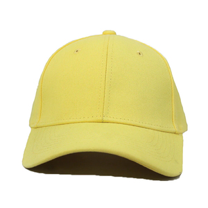 Best Quality Unisex <b>Denim</b> Baseball Cap Yellow Color Polyester Cotton <b>Material</b> Personalized Adult Size 5 Panel Four Seasons - Product Image 4