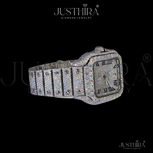 Reloj de Diamantes de Alta Calidad para Hombre con Función de Cronógrafo, Correa de Acero Resistente para Bodas, Disponible para la Venta al Precio Más Bajo - Product Image 4
