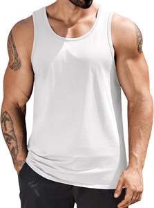 Camiseta sin mangas Signature para hombre, tejido suave, transpirable, cómoda, ligera, de secado rápido, poliéster ecológico, fresca - Product Image 3