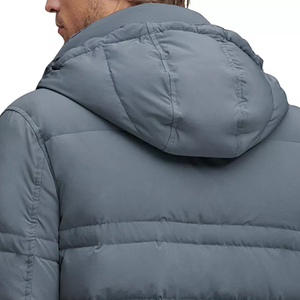 Latest Design <b>Men</b> Canvas Puffer <b>Jacket</b> High Quality Waterproof Windproof Breathable Comfortable Hooded Front <b>Summer</b> Casual Hot - Product Image 6