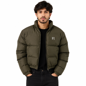 Men’s Padded Winter <b>Jacket</b> Quilted Design Casual Outdoor Coat Puffer Men's <b>Jackets</b> Insulated <b>Waterproof</b> Winter Outerwear OEM ODM - Product Image 1