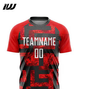 ชุดฟุตบอลผู้ชายผ้าโพลีเอสเตอร์ 100% ระบายอากาศได้ดี น้ำหนักเบา ผ้าต้านเชื้อแบคทีเรีย สำหรับการฝึกซ้อมและการแข่งขันทีม แบบปกติ - Product Image 5