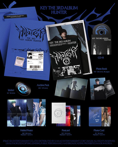 SHINEE KEY - [HUNTER] 3ER ÁLBUM (VERSIÓN ARCHIVO) Álbum de K-Pop Más Vendido en Corea - Product Image 4