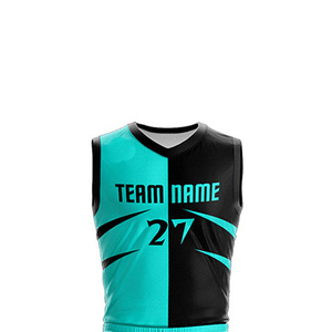 Uniformes de Baloncesto Unisex Transpirables y Cómodos, 100% Poliéster, con Logotipo y Color Personalizados, Tallas Personalizadas, Profesionales - Product Image 6