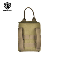 Pochette tactique résistante à l'eau, fermeture éclair robuste, sac de premiers secours MOLLE, kit de survie en plein air, voiture, maison, camping