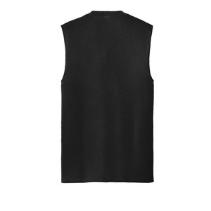 OEM Private Label Gym Wear Tank Top Quick Dry Drop Armhole <b>Men</b> Workout <b>Singlet</b> Black Sleeveless Tank Top - Product Image 3