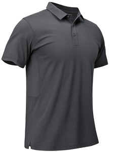 Chemises Polo pour Hommes, Couleur Unie, Manches Courtes, Polos Classiques, 202 6Nouveaux Chemises Polo d'été pour Hommes - Product Image 3