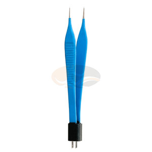 Pince bipolaire Adson en acier inoxydable de haute qualité, non-adhésive, pour chirurgie plastique et reconstructive, pointe de 1 mm, 12 cm - Product Image 2