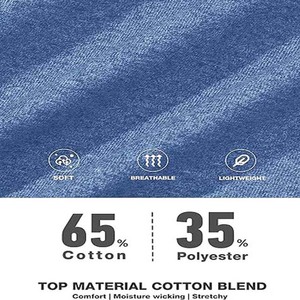 Camiseta de Hombre al por Mayor OEM, Moderna, Corte Regular, Estampada con Serigrafía, Poliéster/Algodón, Informal, Deportiva, Antiarrugas, de Secado Rápido, 200g - Product Image 6