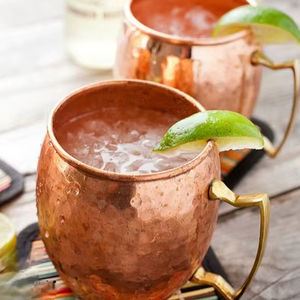 Taza Clásica de Cobre para Moscow Mule, Diseño Minimalista, Caja de Regalo, Regalo Empresarial, Ecológico, ODM - Product Image 1