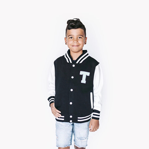Custom varsity <b>jacket</b> plus size Kids <b>jackets</b> letterman team sports with high quality materials <b>jacket</b> for kids embroidery - Product Image 1