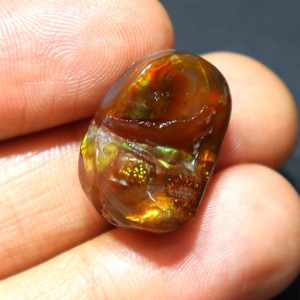 Genuine Mexican Fire Agate Loose Stone Natural Fire Agate Druzy Stone Handmade Polished for Jewelry Making Wholesale - Product Image 2