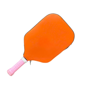 Orange Pickleball Paddle <b>Bag</b> Microfiber Leather Waterproof Carry Case for Everyone All Seasons Trendy Design - Product Image 3
