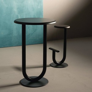 Tabouret de bar industriel avec assise en bois et structure en métal, hauteur réglable, design moderne pour bar à domicile ou comptoir de cuisine - Product Image 5
