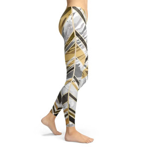 Leggings de Pesca con Estampado Geométrico para Mujer, Sublimación, Transpirables, Spandex, Poliéster, Pantalones Sin Costuras - Product Image 4