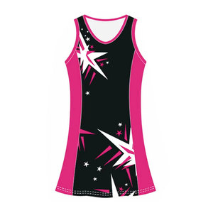 Custom Team Netball Uniform Printed Breathable Polyester Fabric Windproof Quick Dry <b>Athletic</b> Training Match Jersey Set - Product Image 5