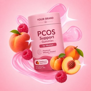 Gomitas de Apoyo para el Síndrome del Ovóni (PCOS) de Marca Privada OEM para Mujeres, Apoyo para el Bienestar Hormonal - Product Image 1