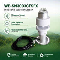 Station météo ultrasonique 4G Modbus du fabricant, 8-en-1, avec suivi automatique des paramètres météorologiques, système IoT pour l'agriculture intelligente, IP65