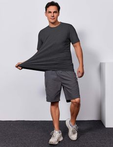 เสื้อยืดคอกลมผ้าฝ้ายนุ่มสำหรับผู้ชาย สวมใส่สบายทุกวัน ออกแบบได้ตามต้องการ ขายส่งจากโรงงานโดยตรง - Product Image 6
