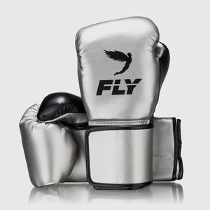 Gants de boxe Fly Superloop Pro X2, en cuir de vache véritable, pour sparring et entraînement, avec support de poignet à fermeture auto-agrippante - Product Image 6