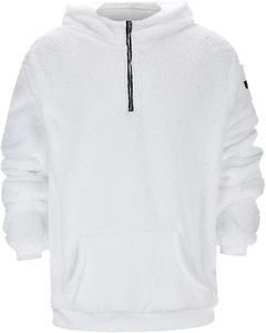 เสื้อฮู้ดดี้ผู้ชายขายส่ง ผ้าผสมโพลีเอสเตอร์และคอตตอน ระบายอากาศได้ดี เป็นมิตรต่อสิ่งแวดล้อม เหมาะสำหรับฤดูหนาว  รับสกรีนโลโก้ปัก  แบบสวมหัว ผ้าฟลีซ - Product Image 2