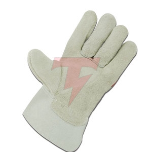 Gants de travail de sécurité industrielle, marque TORQSON, qualité supérieure, cuir, anti-chaleur, anti-coupure, résistants aux déchirures, sans poudre - Product Image 5