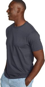 T-shirt en tricot à manches courtes pour homme, respirant, décontracté, été, vente en gros, fabricant OEM, directement de l'usine - Product Image 2