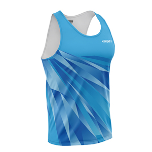 Débardeur de sport unisexe personnalisé - Séchage rapide, extensible dans quatre directions, tissu sans couture en Spandex/Polyester, impression par sublimation, service OEM - Product Image 4