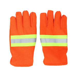Guantes de Protección para Trabajo, Guantes de Bombero de Cuero de Nueva Llegada, Guantes de Bombero Cómodos de la Mejor Fabricación - Product Image 5