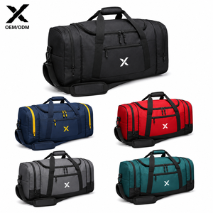 Sac de sport personnalisé pour équipe, grande capacité, OEM ODM, polyester 600D, sangle réglable, 50-80L, équipement de voyage et de gym - Product Image 2
