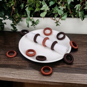 Servilleteros de madera de alta calidad Color atractivo Diseños de moda Fiestas DE BODA Restaurantes Decoración de mesa de mariposa de lujo - Product Image 2