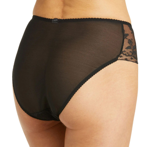 Braguitas de Bikini de Seda 100% Ecológicas y Transpirables con Logotipo Personalizado, Talla Grande, Cómodas, de Encaje, Sólidas, con Cintura Elástica para Mujer - Product Image 2
