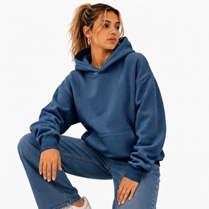 Sudadera con Capucha de Invierno para Mujer, 100% Algodón, Antiarrugas, Fabricante de Ropa Urbana de Marca Privada OEM, Proveedor Premium con Bolsillos - Product Image 4