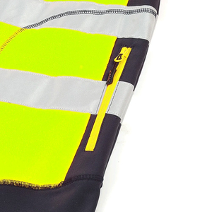 <b>Mens</b> <b>Reflective</b> Safety <b>Jacket</b> Waterproof Windproof Hi Vis Workwear for Road Construction and Warehouse Staff - Product Image 5