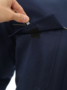 Vêtements de travail unisexes PUFFIN SPORTS, directement de l'usine, en maille polyester réfléchissante fluorescente, antistatiques, détectables par détecteur de métaux, certifiés CE - Product Image 5