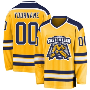 Maillot de hockey personnalisé noir, blanc et gris OMMIZ INDUSTRY, le plus vendu en gros - Product Image 5