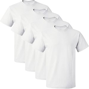 T-shirt en coton 100% tricoté imprimé de haute qualité, manches courtes, coupe ample, respirant, décontracté, pour l'été, logo personnalisé, 200 grammes - Product Image 2
