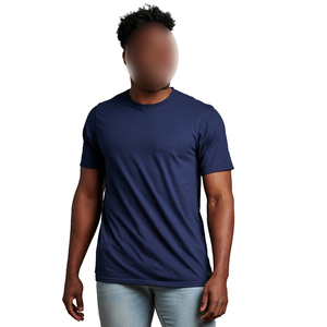 Camisetas Deportivas de Manga Corta de Algodón de Alta Calidad, Servicio OEM, Último Estilo, con Tecnología de Absorción de Humedad para Gimnasio - Product Image 1
