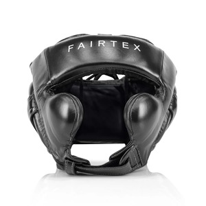 อุปกรณ์ป้องกันศีรษะ Fairtex คุณภาพเยี่ยม หนังแท้ ขนาดสั่งทำได้ ป้องกันรังสียูวี ระบายอากาศได้ดี เพื่อความปลอดภัยของใบหน้า ขายดีอันดับต้นๆ - Product Image 6