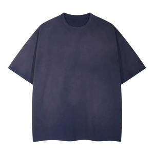 เสื้อยืดโอเวอร์ไซส์ผู้ชายแบบใหม่ พิมพ์โลโก้ โพลีเอสเตอร์ ไซส์พลัส ทรงหลวม สำหรับผู้ชาย - Product Image 5