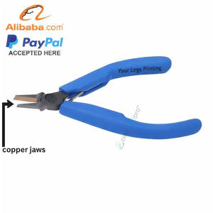 Pince à bec plat en cuivre de haute qualité ZETOMED PRO, outil de formage de bijoux en acier inoxydable de haute qualité, personnalisable - Product Image 4
