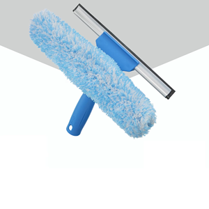 Raclette et grattoir combinés pour un nettoyage efficace – Outil double fonction conçu pour les surfaces vitrées domestiques, de bureau et commerciales - Product Image 6