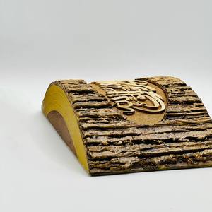 งานแกะสลักไม้ตกแต่งผนังลายคำอัลกุรอาน งานฝีมืออักษรวิจิตรภาษาอาหรับ ของตกแต่งบ้าน สำนักงาน ของตกแต่งทางศาสนา - Product Image 2